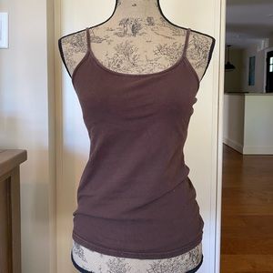 Chocolate Brown Bra Tank Top